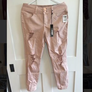 Rose Gold Jeggings